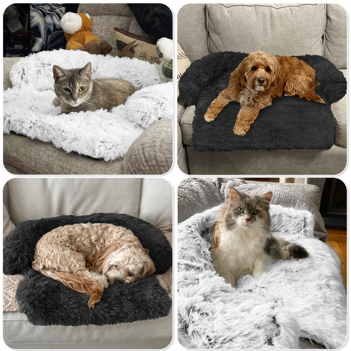 GGIB Calming Dog Bed for Couch