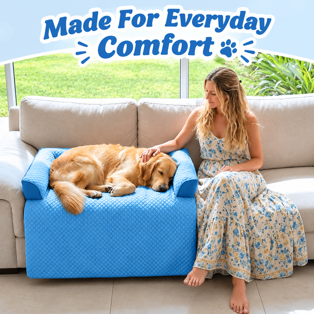 GGIB Cozy Couch Dog Bed