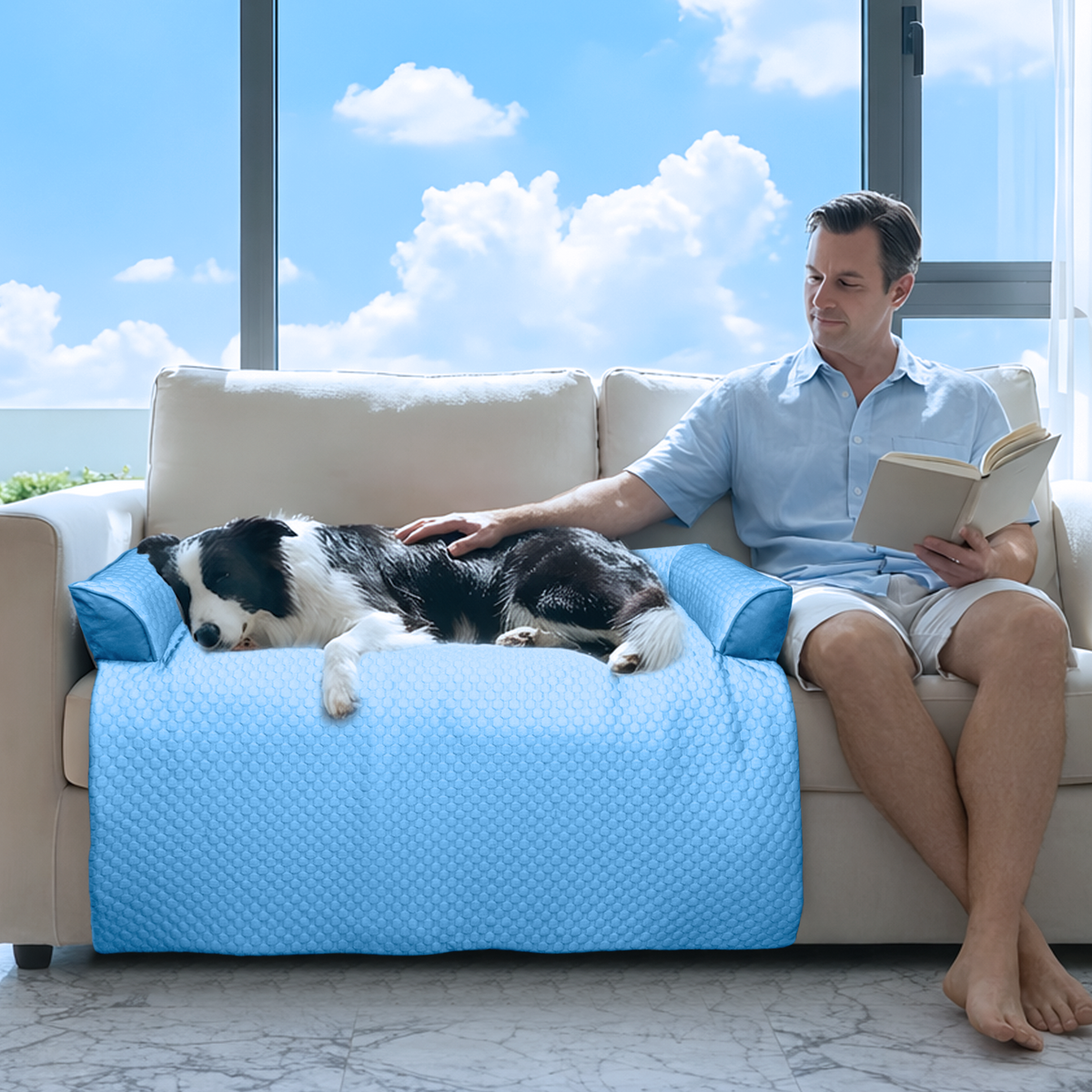 GGIB Cozy Couch Dog Bed
