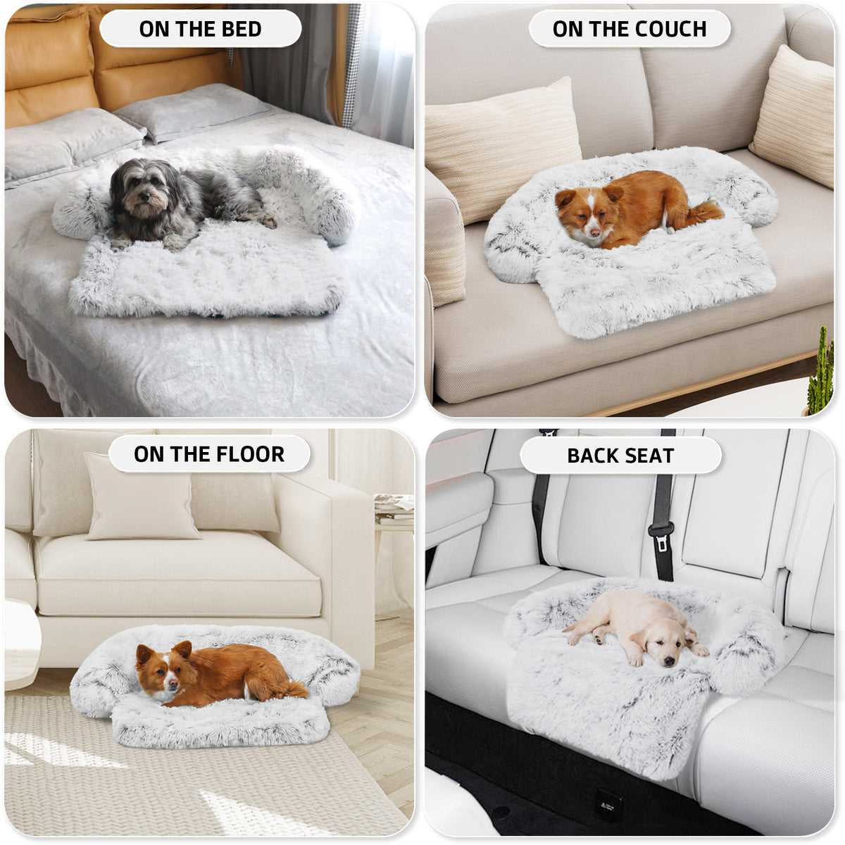 GGIB Calming Dog Bed for Couch